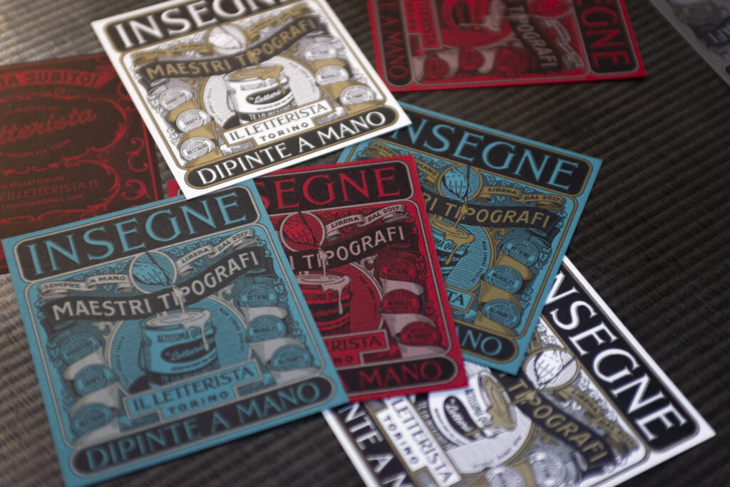 Il Letterista, flyer